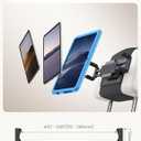 Lamicall Tablet Holder for Car Headrest - [Thick Case Friendly] [360 Rotation] Car Tablet Mount for Backseat, Road Trip Essentials for Kids, for iPad Pro, Air, Mini, Galaxy, Fire HD, 6.1-13" Tablets