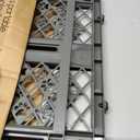 MYPET North States Paws Portable Pet Gate: 26-40" Wide. Pressure Mount. No Tools Needed. Made in USA, 23" Tall, Expandable, Durable Dog Gates for Doorways, Fieldstone Gray