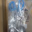 1.38"+ 1.89" Meatball Maker, 2Pcs None-stick Meatball Scoop Ball Maker, Stainless Steel Meat Baller Tongs, Cake Pop, Cookie Dough Scoop for Kitchen (Blue)