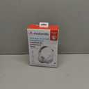 Motorola Escape 220 Over-The-Ear Bluetooth Wireless Headphones - HD Sound, Built-in Microphone, 23-Hour Play Time, Noise Isolation - Foldable & Compact - White