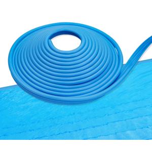 120'ft Pool Liner Lock for In-Ground and Above Ground Pools, Roll Swimming Pool Liner Bead Lock Blue