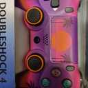 Wireless Controller for ps-4,Remote controller for ps-4/Slim/Pro/PC with Dual Vibration/3.5mm Audio Jack/6-Axis Gyro/Touch Pad/Type-C Port/1000mAh Battery (purple)