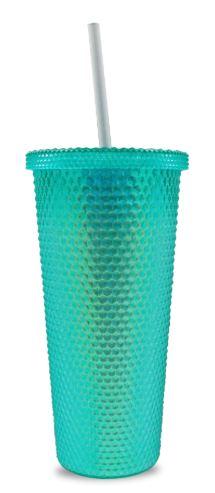 Vessel Iridescent Tumbler 24 Oz Green 6 Pack