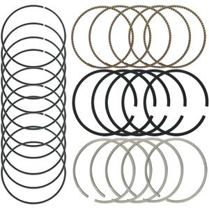 STD Engine Piston Rings Kit Fits for Volvo S40 S60 S80 C30 C70 XC90 2.4L 2.5L L5 B5244S B5254T, Replace 30731512, 31330245, 31330246