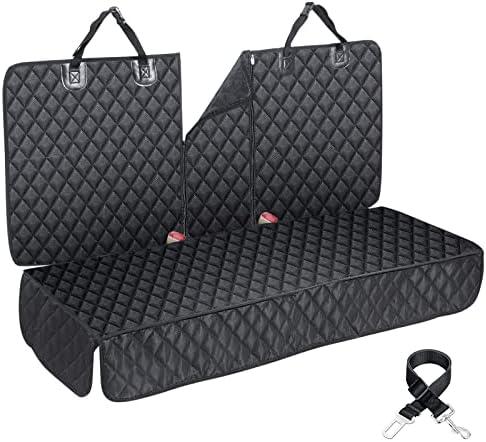 ANOSOSPECIAL Dog Car Seat Cover for Back Seat Cover for Kids, Waterproof X Large Rear Seat Protector for Pet Auto SUV Truck (XL, Black)