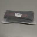 BELOMI Car Steering Wheel Cover, Breathable Leather Vehicle Steer Wheel Protective Guard with 3D Honeycomb Hole, Anti-Slip Steer Wheel Protector, Universal Automotive Accessories (Red) (Black/Red-2)