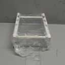 YekouMax Fridge Drawer Organizer, Refrigerator Organizer Bins, Pull Out with Handle, Shelf Holder Storage Box, Clear Container for Food, Drinks, Fit for Fridge Shelf Under 0.6" (1 Pack Medium)