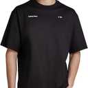 G-STAR Mens Boxy Premium Oversized T-Shirt (Small, Black)