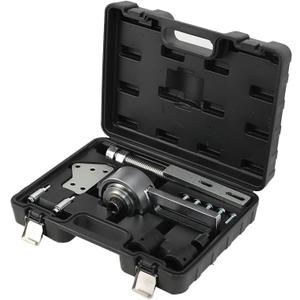 Torque Multiplier Tool, Compact Crankshaft Pulley Tool for Ford 1.0L EcoBoost (XC8055), Portable Engine Crankshaft Belt Pulley Removal Tool with Toolbox, Torque Multiplier Tool for Repairing