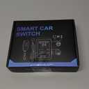 12V 240A Remote Control Battery Kill Switch for Car - Smart Battery Disconnect Switch with LED Indicator, Anti-Theft Protection & Prevents Battery Drain, for Cars, Trucks, RVs, Marine Vehicles (black)