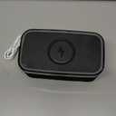 GILLIER Wireless Charging Alarm Clock Radio for Bedrooms – 15W Fast Wireless Charger Station for iPhone/Samsung, Bluetooth Stereo Speaker with FM Radio, Dimmable Display, USB Port, Sleep Timer, Black