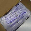 50 Pack 3ml Luer Lock with 18 Gauge 1.5 Inch for Scientific Labs Measuring and Dispensing, Individually Sealed Wrapped