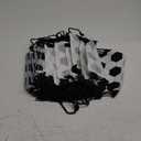 Shappy 24 Pieces Small Sport Drawstring Bags Candy Bag Sport Party Drawstring Goodie Favor Bags Supplies Gifts for Sports Party (Soccer, 6.9x9.8 Inch)