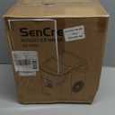 Nugget Ice Maker with Handle, 40lbs/Day Countertop Ice Maker Ready in 5 Mins, Soft Sonic Ice, Auto-Cleaning Ice Makers Portable Ice Machine for Home Kitchen Office Party & Large Families