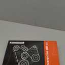 A-Premium Engine Serpentine Belt Drive Kit with Tensioner Compatible with Toyota Camry 2007-2009 & Pontiac Vibe 2009-2010, 2.4L