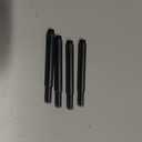 LAMY Safari Fountain Pen (19M) Black & 5 Black Ink Cartridges (LT10BK, L19BKM)