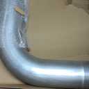 A-KARCK Exhaust 90 Degree Tube 5" OD, Exhaust Elbow 90 Degree 5" ID/OD Aluminized Steel Exhaust Pipe Mandrel Bend