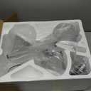 SIBRILLE 36W LED Tree Floor Lamp, Dimmable Tall Standing Lamp with Remote & Touch Control, 4 Color Temperatures Bright Floor Lamp, 3 Rotatable Light Modern Floor Lamps for Living Room Bedroom Office (Silver Gray)