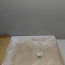 Extra Large Clear Modern Acrylic Ottoman Tray with Cutout Handles 22x22 Inch Over-Sized Serving Tray Organizer Boot Tray Decorative Tray for Living Room Bedroom Entryway and Kitchen Tabletop