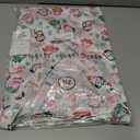 Christmas Microfiber Scrub Top, 100% Polyester, Brushed Fabric, Red (2X)