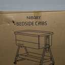 3 in 1 Baby Bassinet, Bedside Sleeper, & Playpen, Easy Folding Portable Crib (Grey)- KoolaBaby (Bassinet)