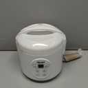 Aroma Housewares 8-Cup (Cooked) (4-Cup UNCOOKED) Digital Rice Cooker and Food Steamer (ARC-914D),White