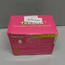 T.FORING 300 Count 1.2 Gallon Trash Bags - 4.5 Liter Colored Small Garbage Bags Unscented Mini Can Liners Leakproof & Tear Resistant for Bathroom, Office, Home