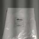 ALYVIA SPRING Stall Fabric Shower Curtain Liner Waterproof - 60" x 72", Soft & Lightweight Stall Size Shower Curtain with Magnets, Machine Washable - 60x72, White