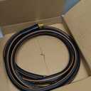 Giraffe Tools Garden Hose 10ft x 5/8'', Short Water Hose Heavy Duty, Lightweight, Flexible Hybrid Hose with Swivel Handle, Male to Female Fittings