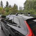 Upgraded Roof Racks for 2024 2025 2026 Mazda CX-90 CX90 PHEV Roof Rack Cross Bars Luggage Rail Carrier Anti Theft Lockable Black Accessories