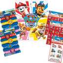 Paw Patrol Loot Bag Bundle - Party Favors for 8! Loot Bags, Tattoos, Stickers & Bracelets