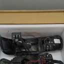 DimFlux LED DRL Headlight Assembly, Headlights Kit Compatible with 1999-2002 Chevy Silverado 1500 2500/2001-2002 Silverado 1500HD 2500HD 3500HD Replacement Headlamp Black Housing Amber Reflector