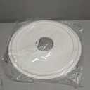 EIFHYT Molded Nylon Ceiling Medallion for Light Fixtures and Ceiling Fans 16"OD x 4"ID x 3/4"P (Fits Canopies up to 12-3/8") White