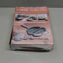 SIRCLES Omelette Pan Double Sided Non Stick Omelette Maker, 3004 Aluminum, Induction Compatible, Dishwasher Safe, PFOA Free, Flip Lock Egg Pan with Spatula & Recipe eBook, Omelette Makers