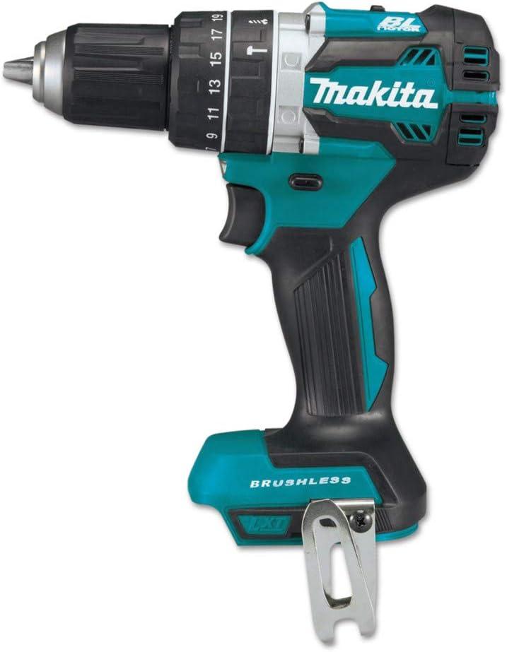Makita XPH12Z 18V LXT Lithium-Ion Compact Brushless Cordless 1/2" Hammer Driver-Drill, Tool Only