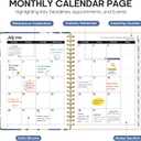 Academic Planner 2026-2027, Jul 2026-Jun 2027 Monthly & Weekly Planner | 6.3"x8.5" Pretty Calendar Planner for Women, Hardcover Organizer with tabs, School Office Home Supplies, Hibiscus Frame