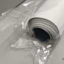 No Drill Blackout Roller Shade 23" W x 75" H, White