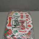 8 Pcs Dog Christmas Yard Signs with Stakes Merry Woofmas Lawn Sign Puppy Bones Waterproof Christmas Yard Decorations for Xmas Holiday Outdoor Garden Patio Pathway