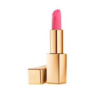 Este Lauder Pure Color Long Lasting Cream Lipstick for Women with Cream Finish | Plumping & Nourishing, 0.12 Ounce (220 Powerful - A blue-hued pink with a cool undertone)