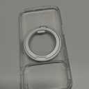 TORRAS 360 Magnetic Stand for iPhone 17 Pro Case, [Fit for MagSafe] [Rotatable Ring Kickstand] [4X Mil-Grade Shockproof] Slim Phone Cover, Camera Button, Crystal Clear, Transparent, Ostand O3 Fitness