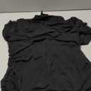 Avidlove Women Long Sleeve Bodysuit Turtle Neck Shapewear Body Suits Mesh One Piece Leotard Shirt Going Out Tops Fall Outfits (Large, Black)