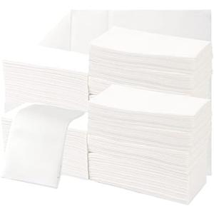 200 Linen-Feel Guest Towels Cloth-Like Hand Towels Disposable Bathroom Napkins Thicken Guest Towel Soft, Absorbent 12" x 17" for Bathroom, Kitchen, Wedding Reception or Dinner Party