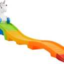 Step2 Unicorn Up & Down Roller Coaster Kids Ride On Toy, Push Car, Indoor/Outdoor Playset, Made of Durable Plastic, Max Weight 50 lbs., For Toddlers 2-5 Years Old, Multicolor