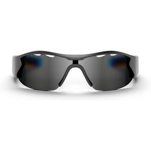 Reebok Octane Smart Audio Sunglasses Powered by Lucyd | Silver Mirror Polarized Lens | HiFi Bluetooth Active Eyewear