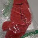 WOYYHO Dog Sweater for Small Dogs Girl, Red Knitted Sweaters Dress with Bow Pattern & Turtleneck, Winter Puppy Clothes with Leash Hole & Long Sleeve for Chihuahua, Yorkie, Maltese (Size S)