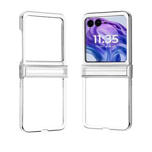 DAKORIE
for Motorola Razr 2025 Case Clear with Hinge Protection Shockproof Phone Cover for Moto Razr 2024 2025 - Clear Sliver