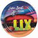 Super Bowl LIX 9 Inch Plates, Set Of 3