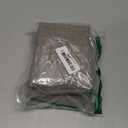 WdFour 24x24 Inch Pinch Pleated Blackout Cafe Curtains - Pack of 2, 100% Light Blocking Back Tab Drapes for Half Windows, Kitchen & Bathroom Short Curtains in Hemp Gray