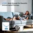 Ice Machine for Knee After Surgery, Cold Therapy Machine with Programmable Timing, Quiet Pump, Portable Knee Replacement Surgery Recovery System for Pain Relief, Easy to Use
