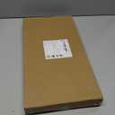 Freestanding Towel Rack, 3 Tier Blanket Ladder Stand with Rustic Brown Wooden Shelf for Bathroom Living Room (31.5H x 16.9W x7.9D)